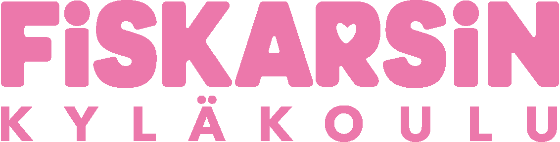 Fiskarsin koulu logo pink